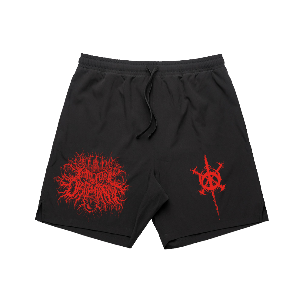 Athletic Logo Shorts - Red