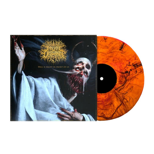 Hell Is Right In Front Of Us - Vinyl - Translucent Orange/Black Marble
